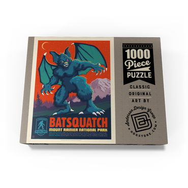 Legends Of The National Parks: Mt Rainier's Batsquatch 1000 Jigsaw Puzzle box view3