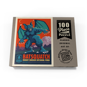Legends Of The National Parks: Mt Rainier's Batsquatch 100 Jigsaw Puzzle box view3