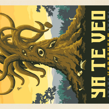 Mythical Creatures: Ya-Te-Veo 1000 Jigsaw Puzzle 3D Modell