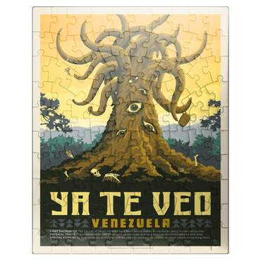 puzzleplate Mythical Creatures: Ya-Te-Veo 100 Jigsaw Puzzle