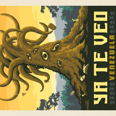 Mythical Creatures: Ya-Te-Veo 100 Jigsaw Puzzle 3D Modell