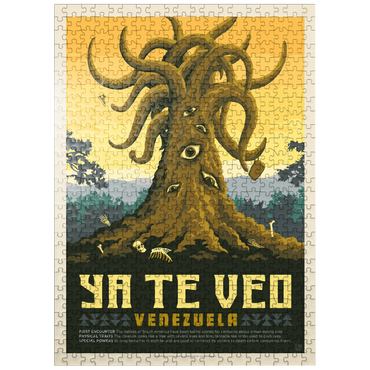 puzzleplate Mythical Creatures: Ya-Te-Veo 500 Jigsaw Puzzle