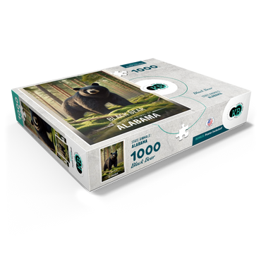 Alabama, Black Bear: State Animals Series 1000 Jigsaw Puzzle box view1