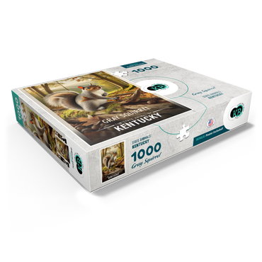 Kentucky, Gray Squirrel: State Animals Series 1000 Jigsaw Puzzle box view1