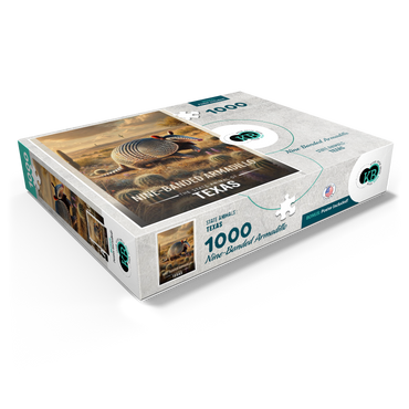 Texas, Nine-Banded Armadillo: State Animals Series 1000 Jigsaw Puzzle box view1