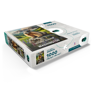 Washington, Olympic Marmot: State Animals Series 1000 Jigsaw Puzzle box view1