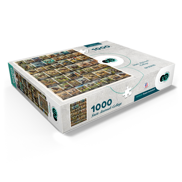 Collage: State Animals Poster, vol.1 1000 Jigsaw Puzzle box view1