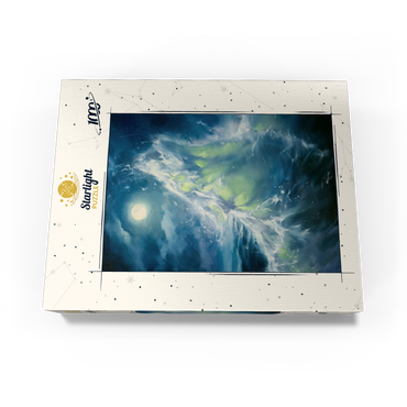 Moonlit Ocean Wave in Abstract Motion 1000 Jigsaw Puzzle box view3