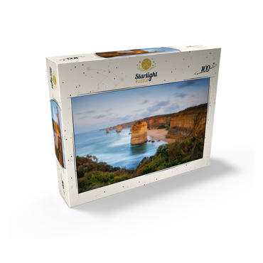 Twelve Apostles Limestone Stacks at Sunset 100 Jigsaw Puzzle box view2