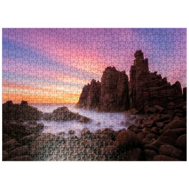 puzzleplate Pinnacles at Cape Woolamai, Phillip Island, Australia 500 Jigsaw Puzzle