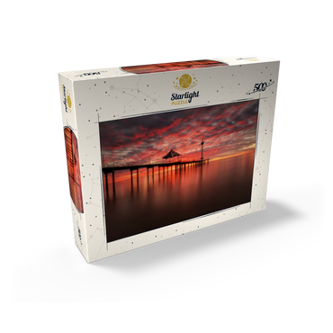 Sunset at Brighton Jetty, South Australia 500 Jigsaw Puzzle box view2