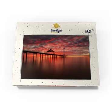 Sunset at Brighton Jetty, South Australia 500 Jigsaw Puzzle box view3