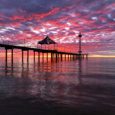 Brighton Jetty Sunset Reflection, South Australia 1000 Jigsaw Puzzle 3D Modell