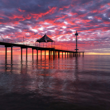 Brighton Jetty Sunset Reflection, South Australia 500 Jigsaw Puzzle 3D Modell