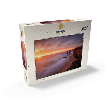 Twelve Apostles - Sunset Glow on Victoria's Coast 1000 Jigsaw Puzzle box view2