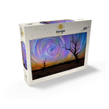 Outback Star Trails - Night Sky over Australian Wilderness 100 Jigsaw Puzzle box view2