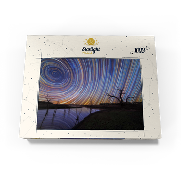 Australian Star Trails Over Reflected Landscape 1000 Jigsaw Puzzle box view3