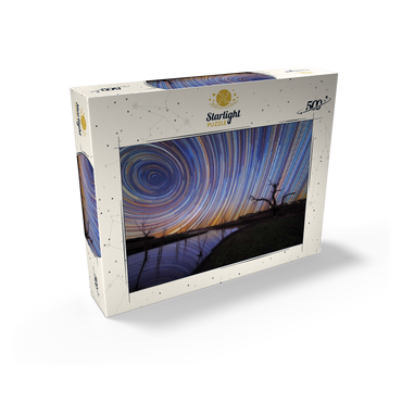 Australian Star Trails Over Reflected Landscape 500 Jigsaw Puzzle box view2