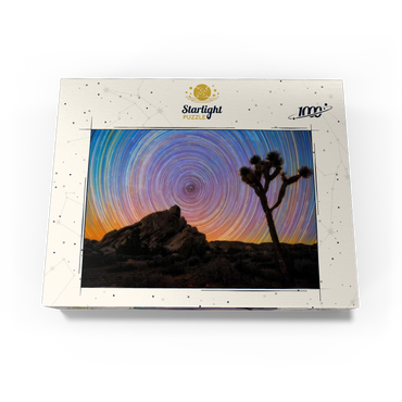 Joshua Tree Under Spiral Star Trails 1000 Jigsaw Puzzle box view3