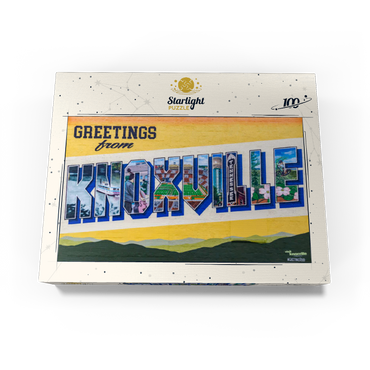 Greetings from Knoxville Tennessee Mural 100 Jigsaw Puzzle box view3