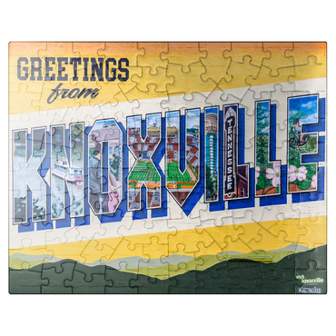 puzzleplate Greetings from Knoxville Tennessee Mural 100 Jigsaw Puzzle