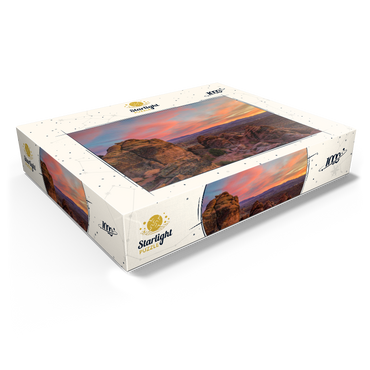 Snow Canyon Red Rocks at Sunset, Utah 1000 Jigsaw Puzzle box view1