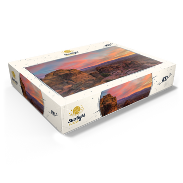 Snow Canyon Red Rocks at Sunset, Utah 100 Jigsaw Puzzle box view1
