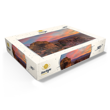 Snow Canyon Red Rocks at Sunset, Utah 500 Jigsaw Puzzle box view1