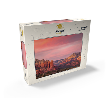 Sedona Red Rocks at Sunset Glow 1000 Jigsaw Puzzle box view2