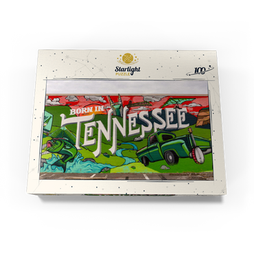 Born in Tennessee Street Art Wall Mural 100 Jigsaw Puzzle box view3