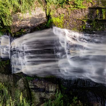 Bushkill Falls Pennsylvania - Cascading Forest Waterfall 1000 Jigsaw Puzzle 3D Modell