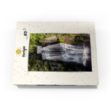 Bushkill Falls Pennsylvania - Cascading Forest Waterfall 100 Jigsaw Puzzle box view3