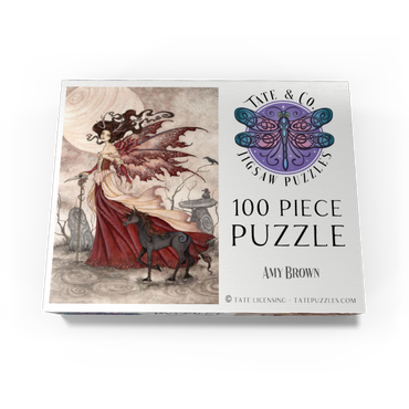 The Red Queen Fairy - Amy Brown 100 Jigsaw Puzzle box view3