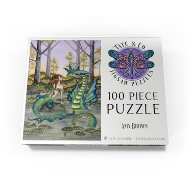 Lazy Afternoon Mermaid - Amy Brown 100 Jigsaw Puzzle box view3