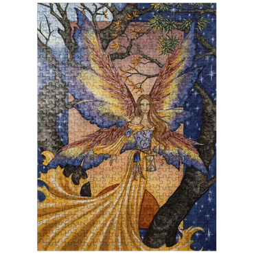 puzzleplate Tempus Fugit Fairy - Amy Brown 500 Jigsaw Puzzle