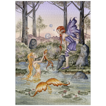 puzzleplate The Wishing Fish Mermaid - Amy Brown 1000 Jigsaw Puzzle