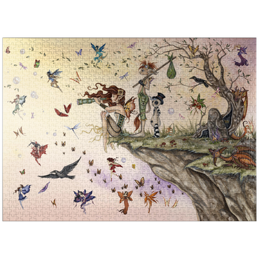 puzzleplate Where The Wind Takes You Fairy - Amy Brown 1000 Jigsaw Puzzle