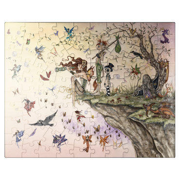 puzzleplate Where The Wind Takes You Fairy - Amy Brown 100 Jigsaw Puzzle