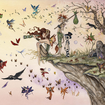 Where The Wind Takes You Fairy - Amy Brown 500 Jigsaw Puzzle 3D Modell