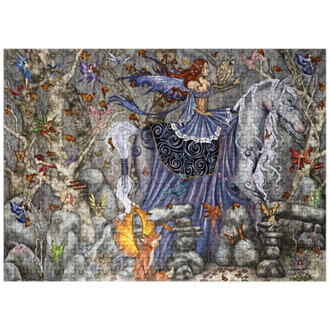 puzzleplate Enchanted Forest Fairy - Amy Brown 500 Jigsaw Puzzle