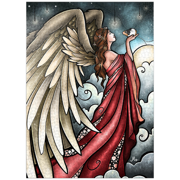 puzzleplate All Guineas Go to Heaven Stained Glass 1000 Jigsaw Puzzle