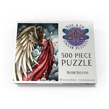 All Guineas Go to Heaven Stained Glass 500 Jigsaw Puzzle box view3