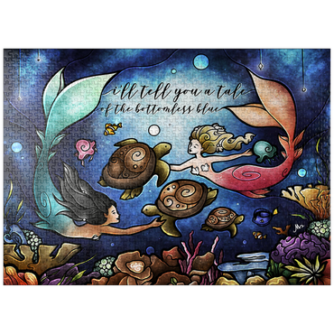 puzzleplate Story Time Stained Glass 1000 Jigsaw Puzzle