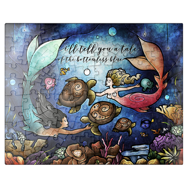 puzzleplate Story Time Stained Glass - Mandie Manzano 100 Jigsaw Puzzle