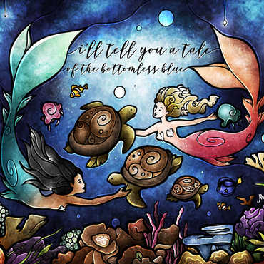 Story Time Stained Glass - Mandie Manzano 100 Jigsaw Puzzle 3D Modell