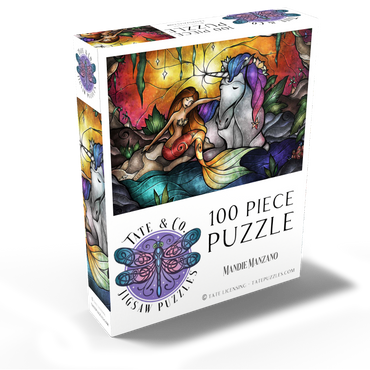 Treasured Friends - Mandie Manzano 100 Jigsaw Puzzle box view2