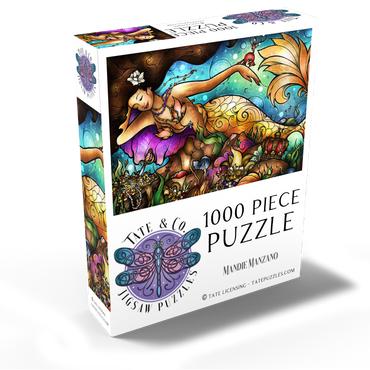 Mer De Lis Mermaid 1000 Jigsaw Puzzle box view2