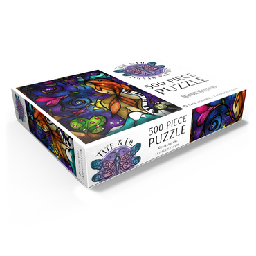 Do You Remember When we Met Stained Glass 500 Jigsaw Puzzle box view1
