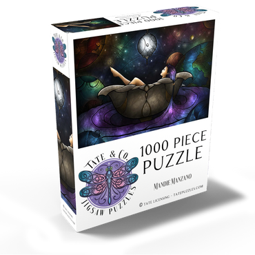 Worlds Away Stained Glass 1000 Jigsaw Puzzle box view2