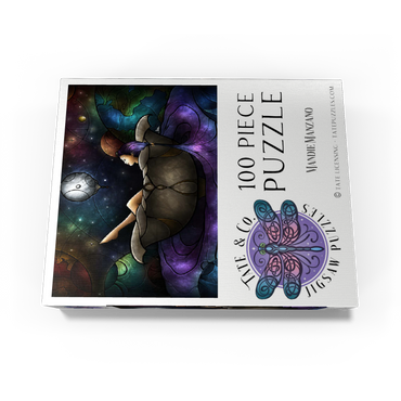 Worlds Away Stained Glass - Mandie Manzano 100 Jigsaw Puzzle box view3